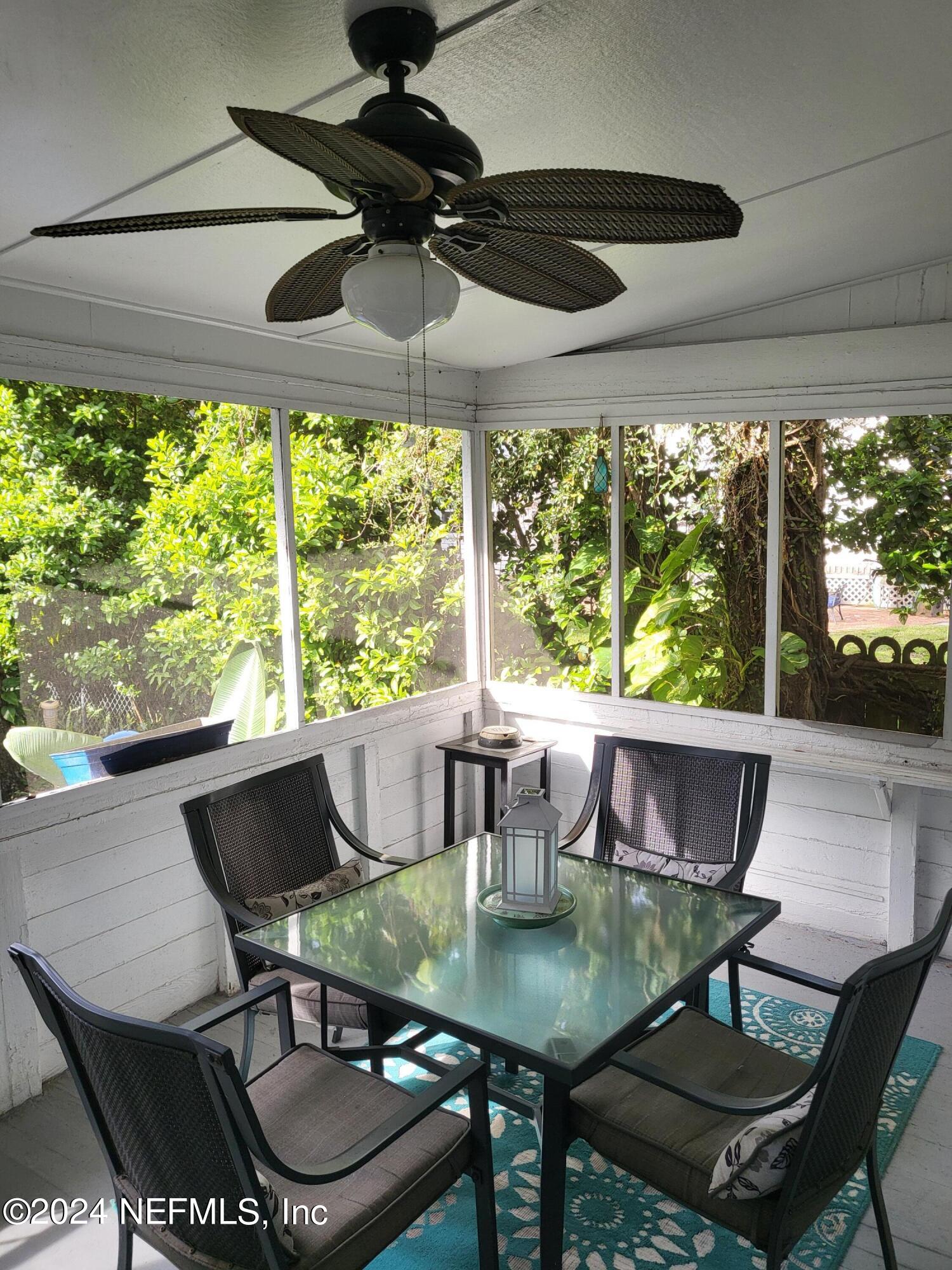 16 Rohde Avenue St. Augustine, FL 32084 - Photo 98 of 114 a view of a dining room with furniture window and outside view