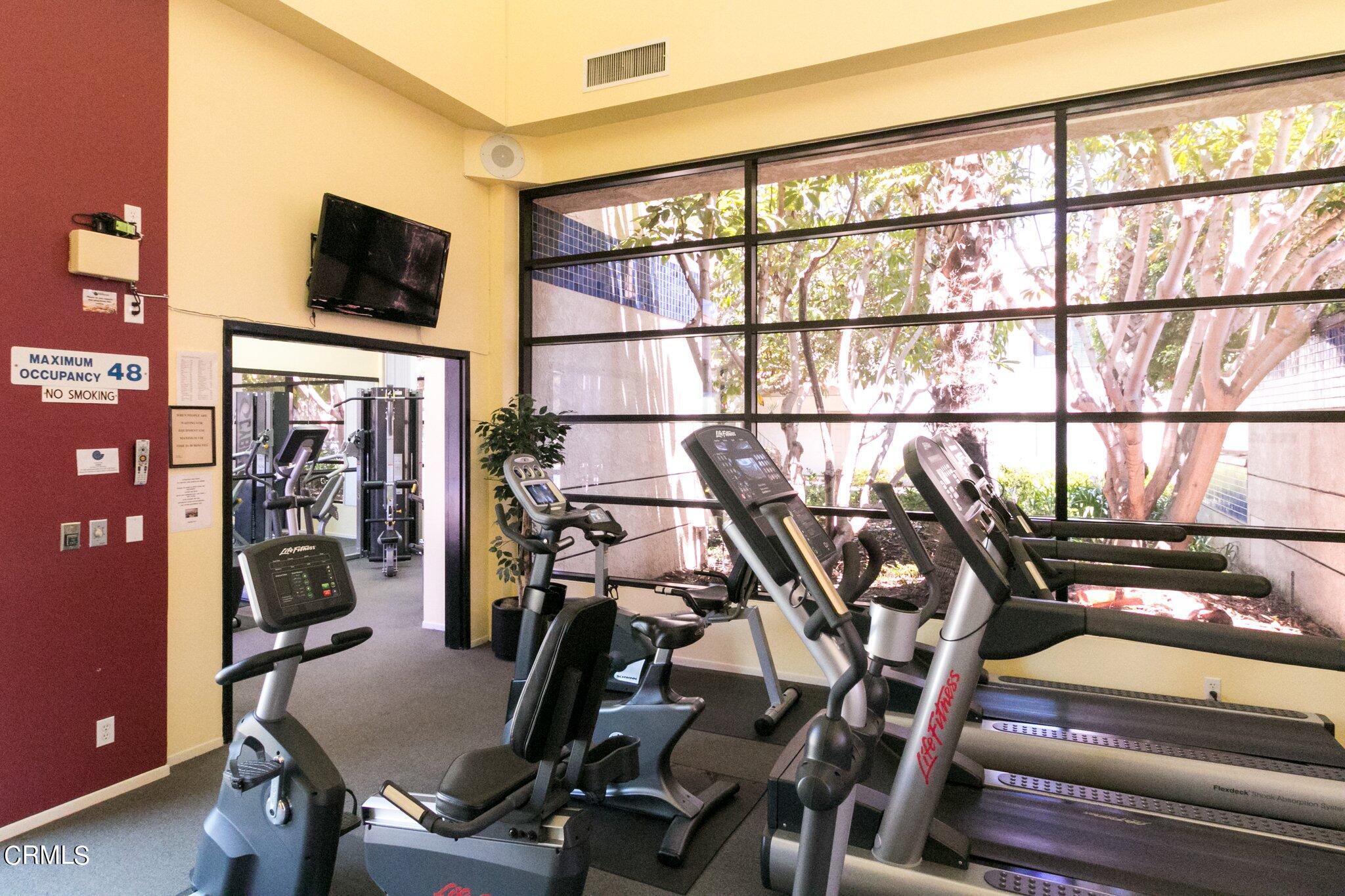 1965 Majorca Drive, Unit 237 Oxnard, CA 93035 - Photo 45 of 50 a view of a room with gym equipment