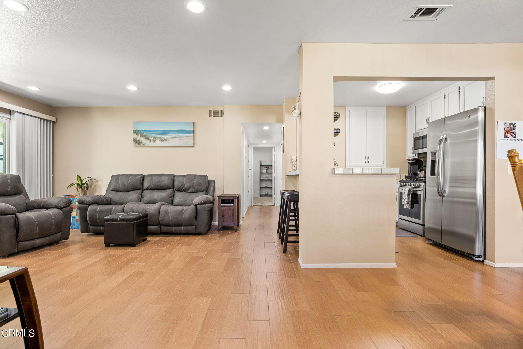 1965 Majorca Drive, Unit 237 Oxnard, CA 93035 - Photo 6 of 50 a living room with furniture and kitchen view