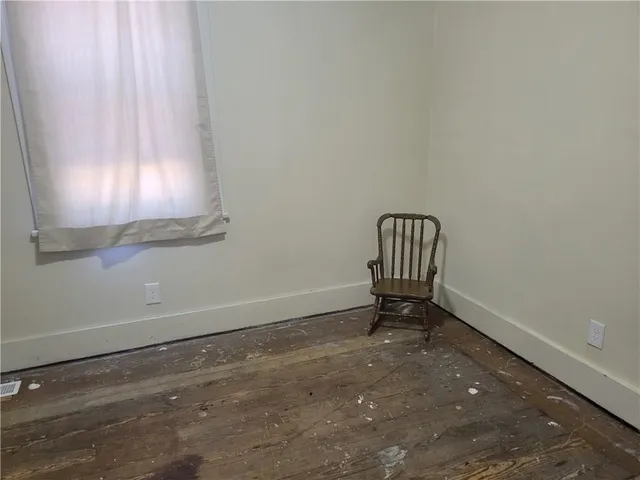 a room with a window