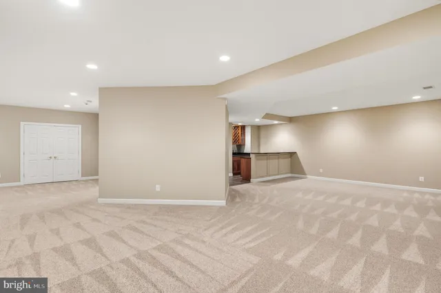 a view of a backyard with garden