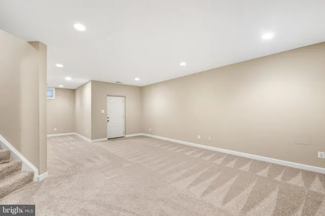 a view of a building from a garden