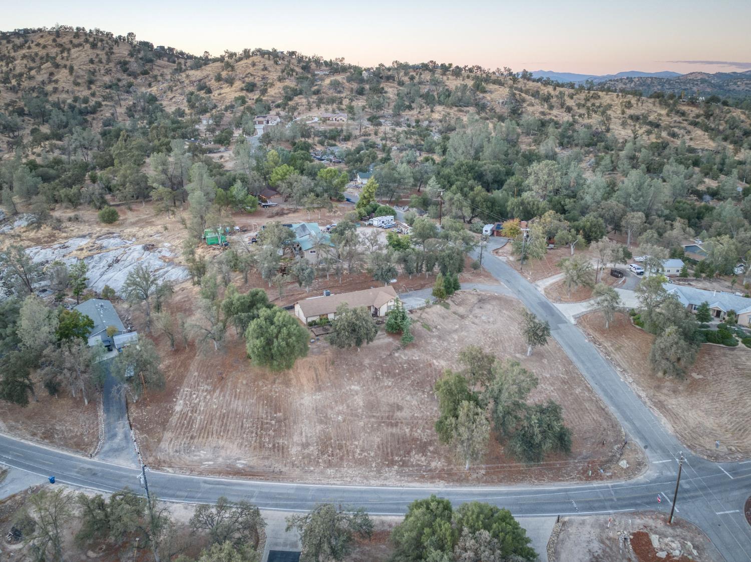 42607 Long Hollow Drive Coarsegold, CA 93614 - Photo 39 of 52 an aerial view of a house with a yard