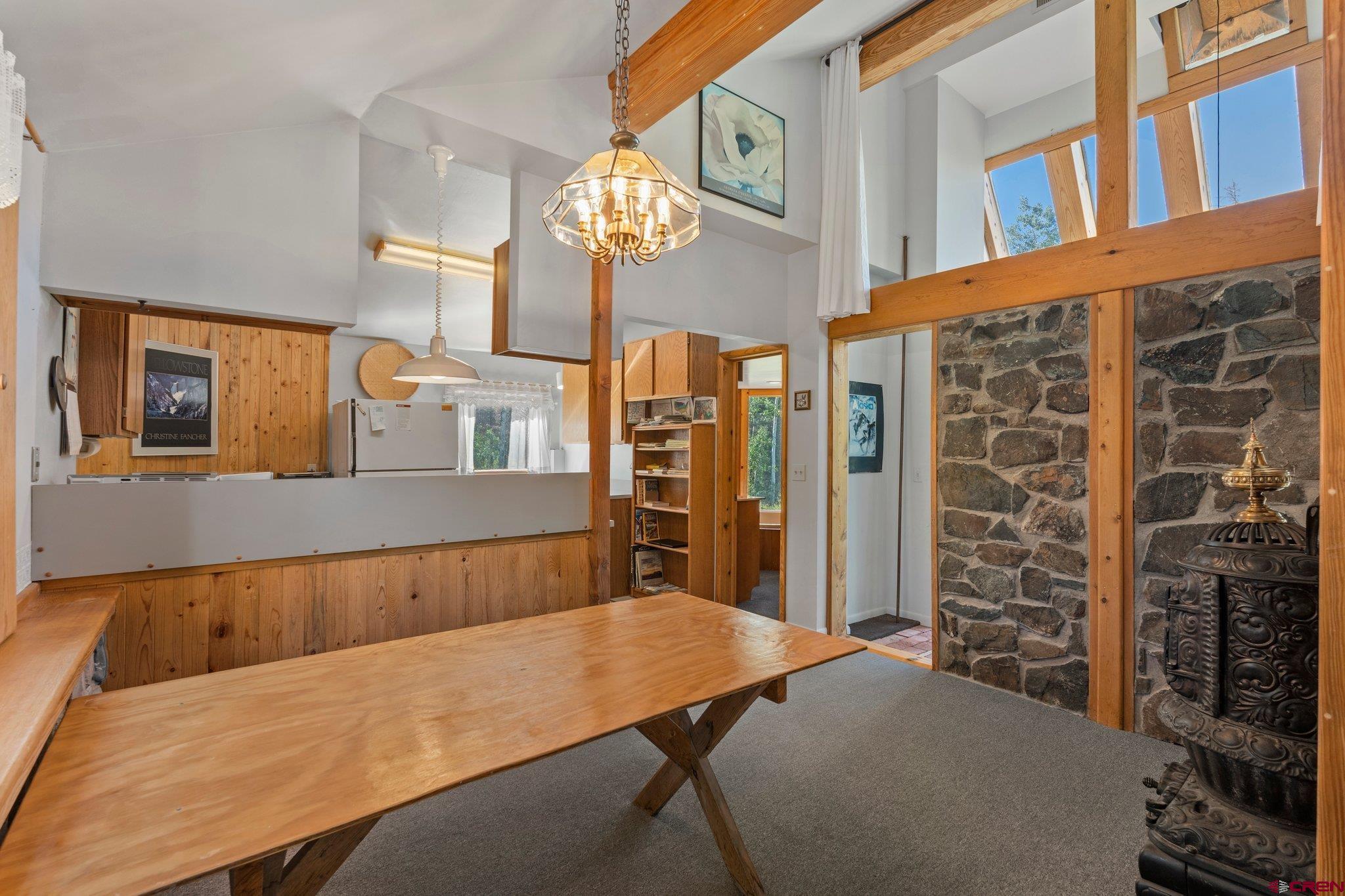 1389 County Road 240 Durango, CO 81301 - Photo 20 of 35 a view of a room with furniture and chandelier