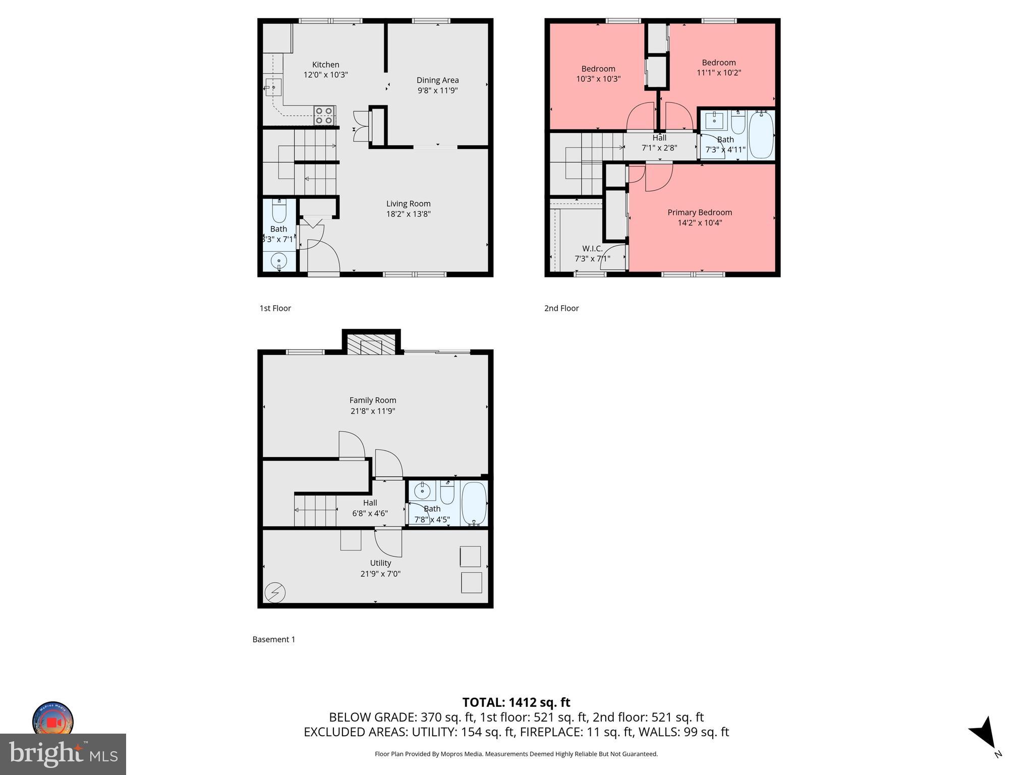 18 Baileys Court Silver Spring, MD 20906 - Photo 22 of 25 Floor Plan