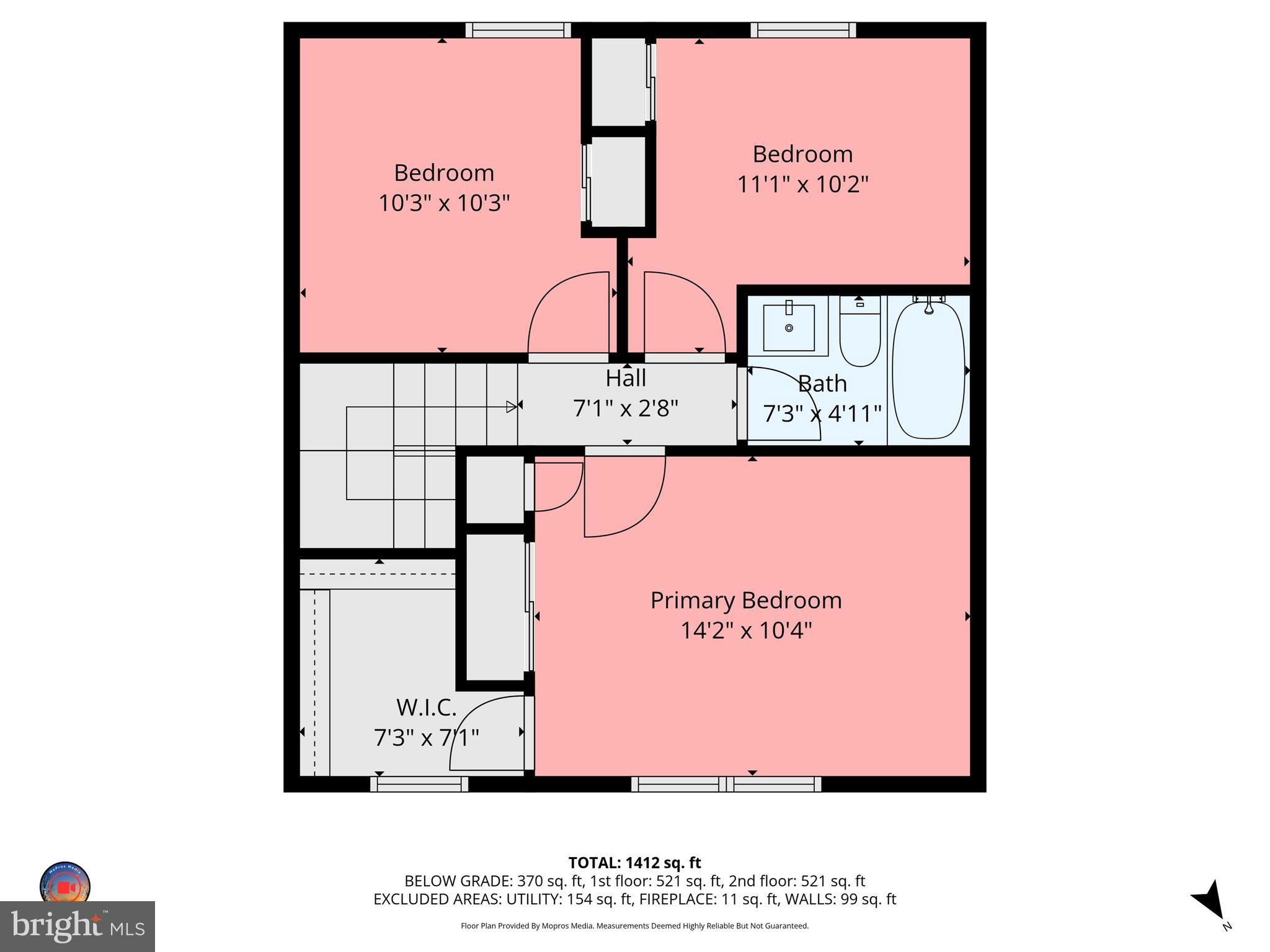 18 Baileys Court Silver Spring, MD 20906 - Photo 23 of 25 Main level Floor Plan