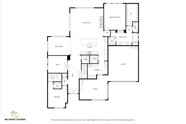 a picture of a floor plan
