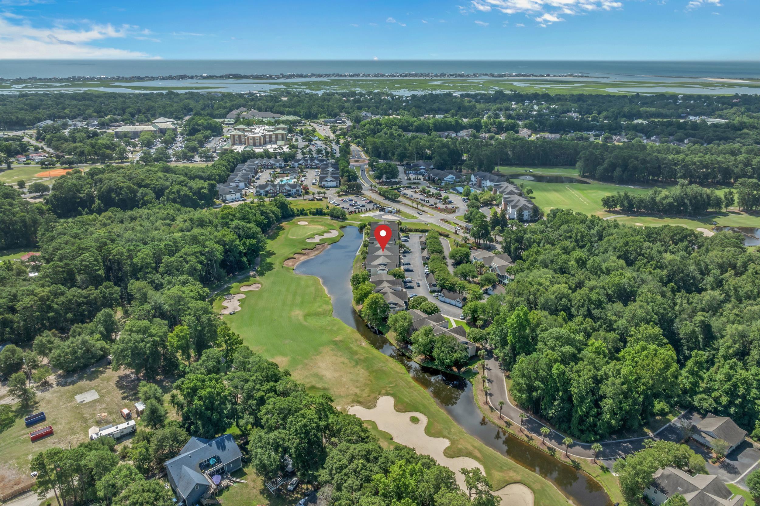 4436 Lady Banks Lane, Unit B2 Murrells Inlet, SC 29576 - Photo 28 of 36 View of property location with a large body of water and a local golf course