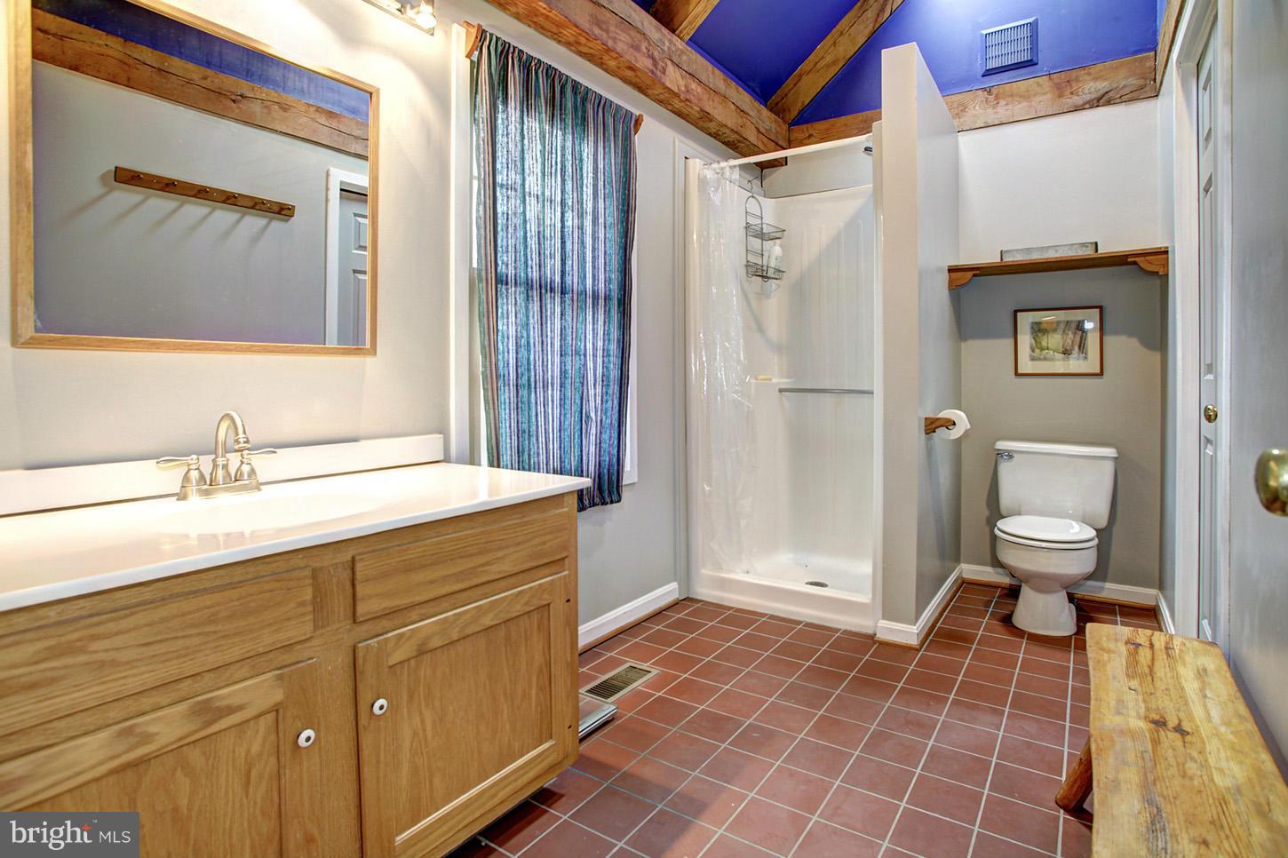 22316 West Harris Road Barnesville, MD 20838 - Photo 20 of 30 a bathroom with a sink toilet and shower