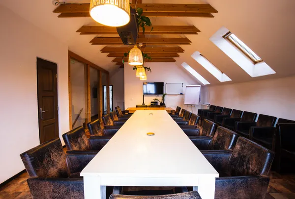 a side view of a house with a patio