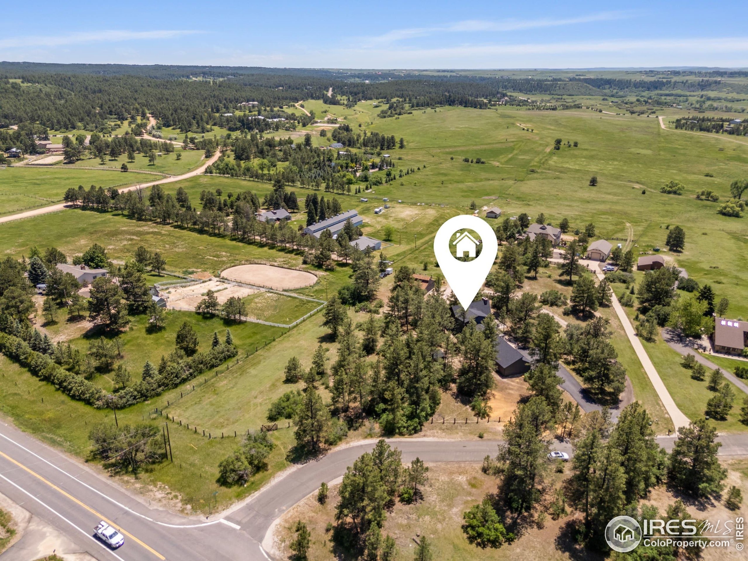 8987 Village Pines Circle Franktown, CO 80116 - Photo 27 of 31 a view of a city