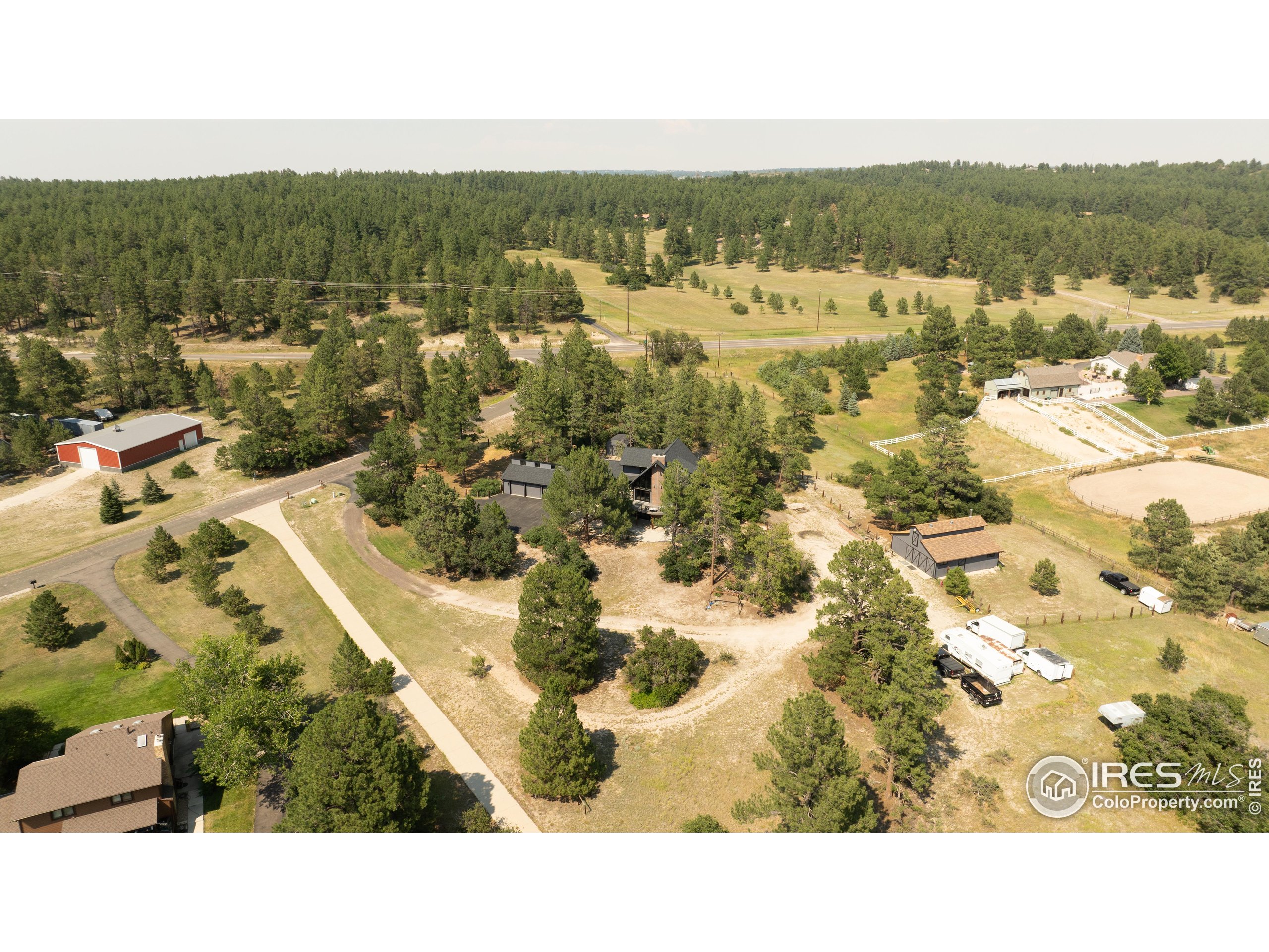 8987 Village Pines Circle Franktown, CO 80116 - Photo 28 of 31 a view of a city