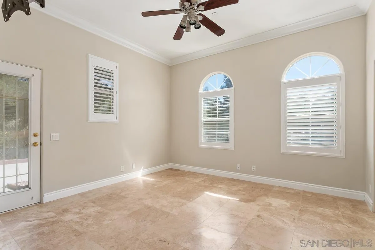 4103 Fallsbrae Road Fallbrook, CA 92028 - Photo 31 of 48 a view of an empty room with a window