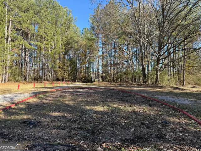 a view of outdoor space with trees