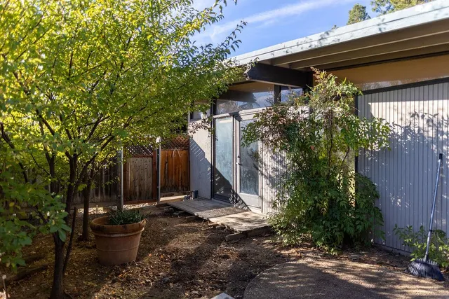 a view of outdoor space and porch