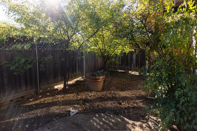 a view of front door