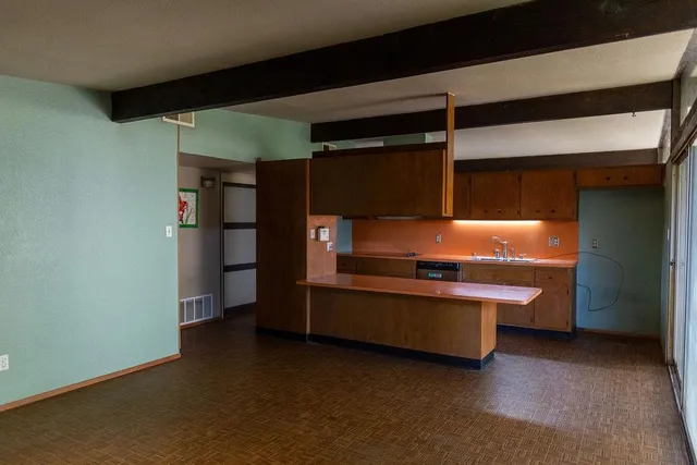 a room with storage and utility