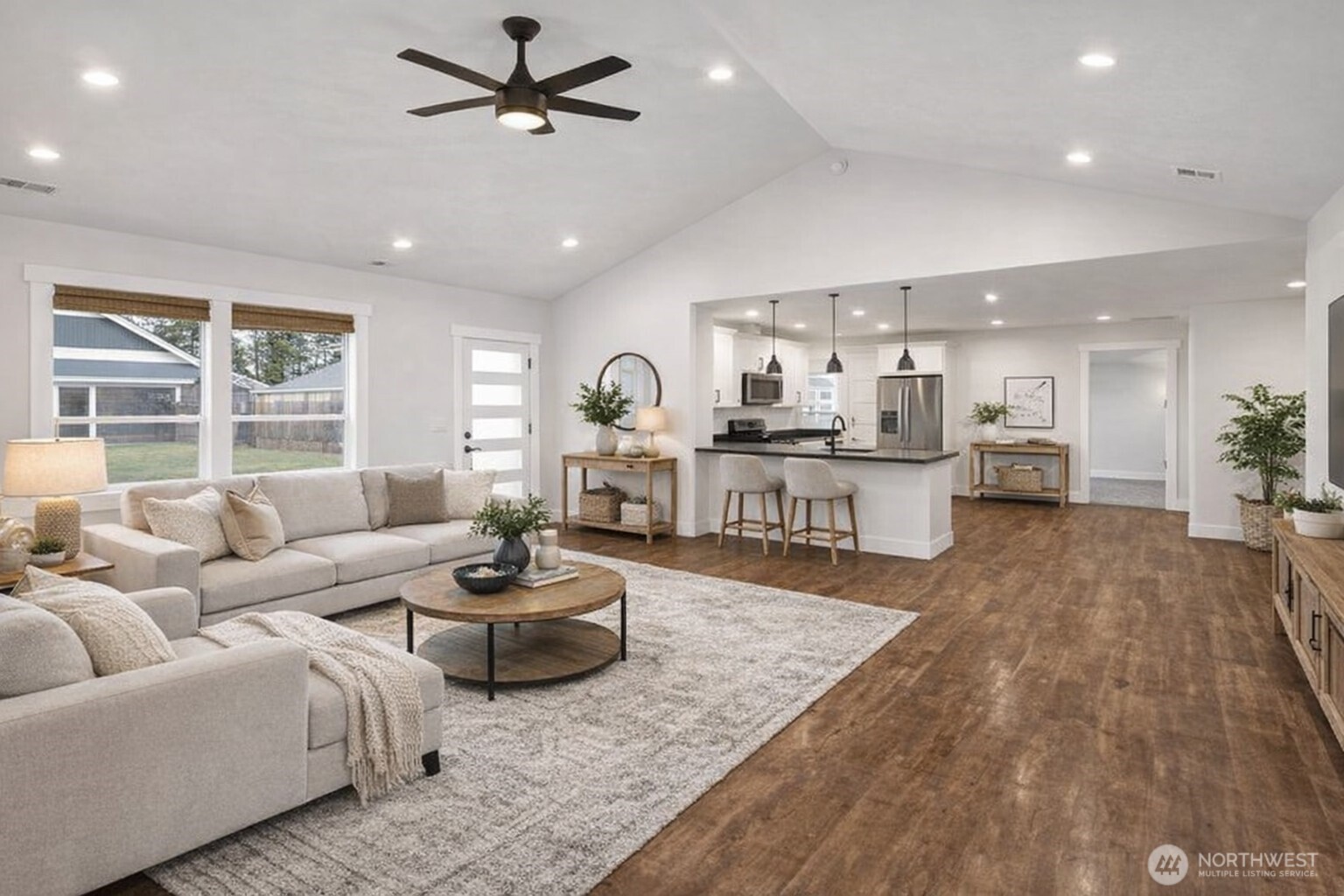 1302 Night Hawk Way Everson, WA 98247 - Photo 9 of 35 a living room with furniture and a large window