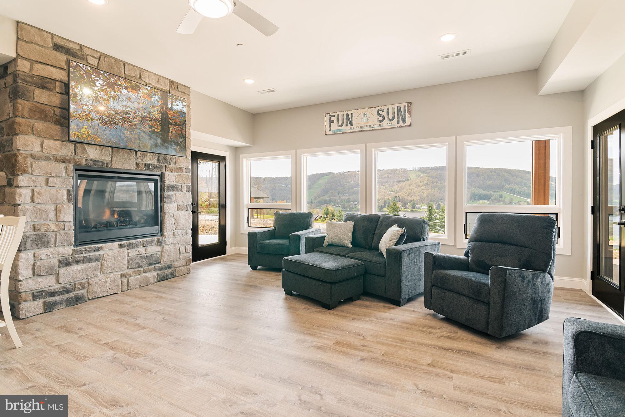 157 Fairgate Road McHenry, MD 21541 - Photo 36 of 66 Lower Level Great Room