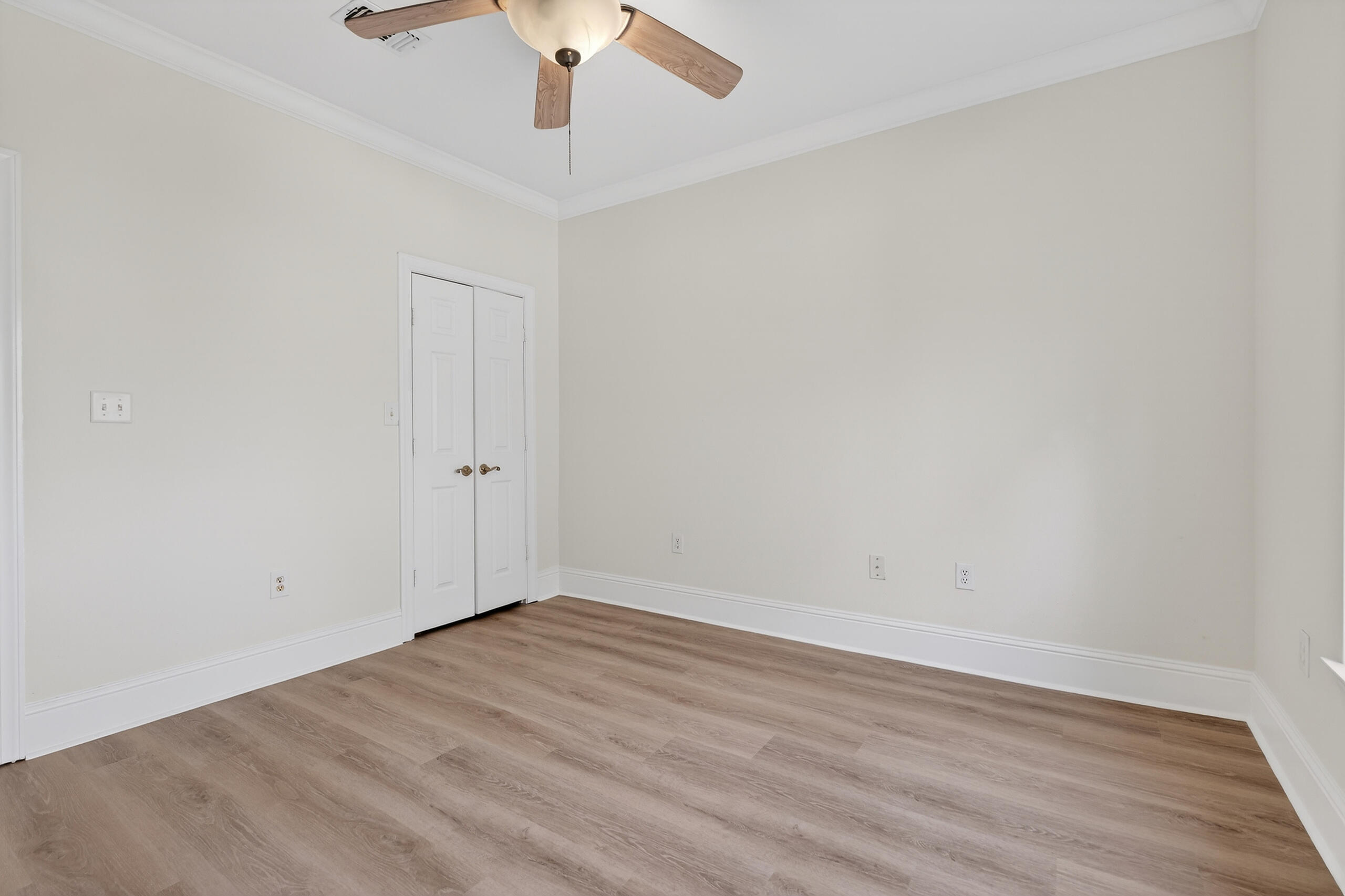 159 7th Street Santa Rosa Beach, FL 32459 - Photo 24 of 53 wooden floor in an empty room