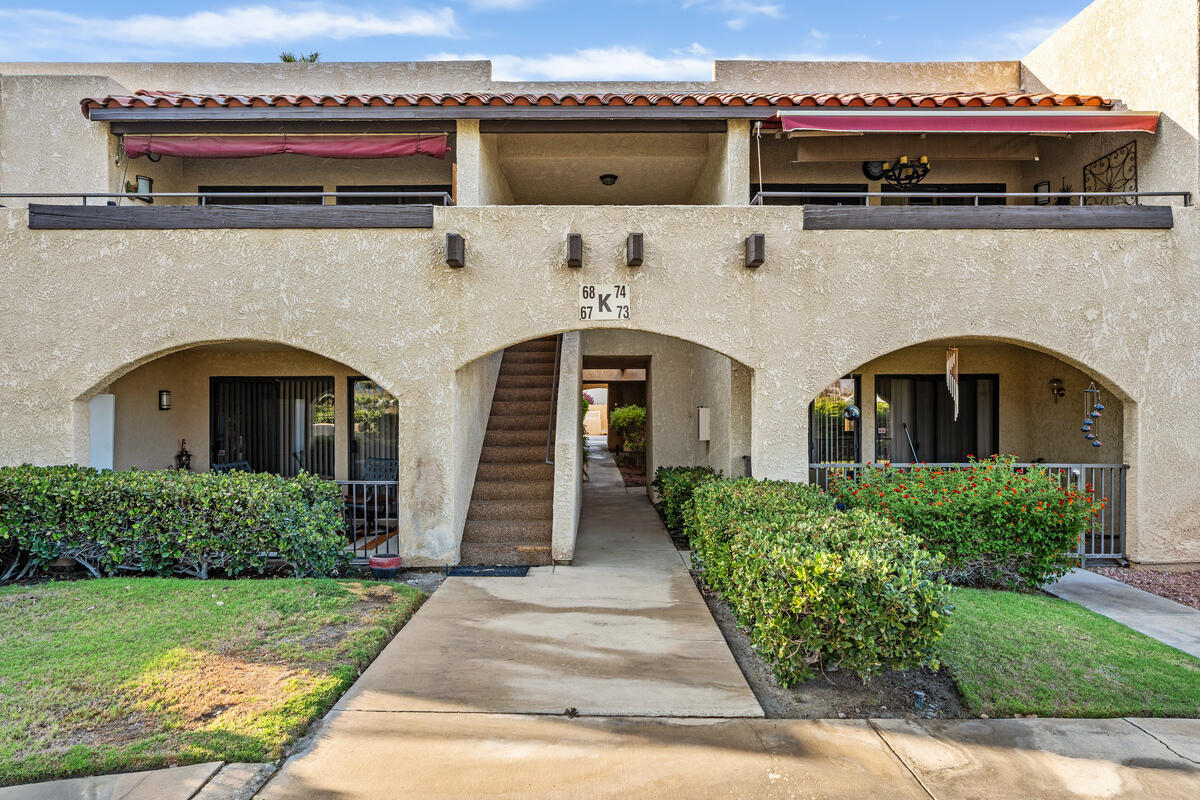 200 East Racquet Club Road, Unit 69 Palm Springs, CA 92262 - Photo 3 of 44 front view of a building