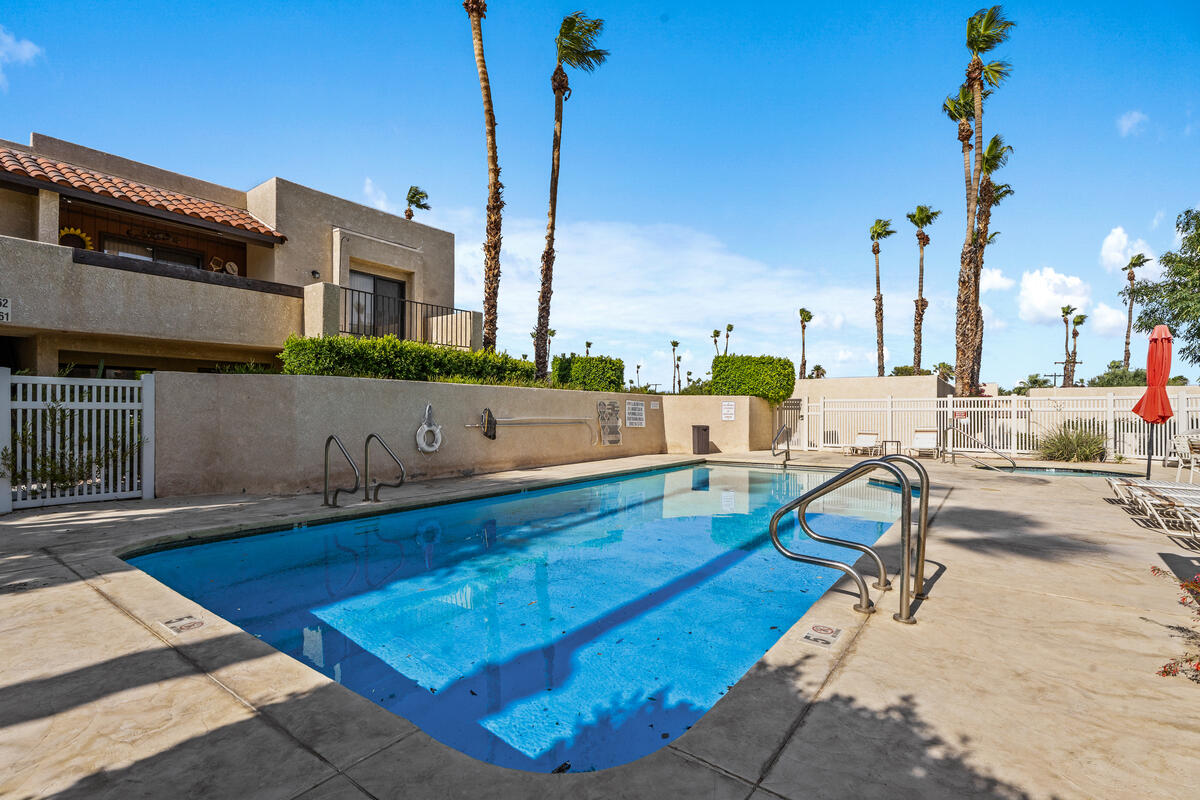 200 East Racquet Club Road, Unit 69 Palm Springs, CA 92262 - Photo 35 of 44 a view of outdoor space with seating area
