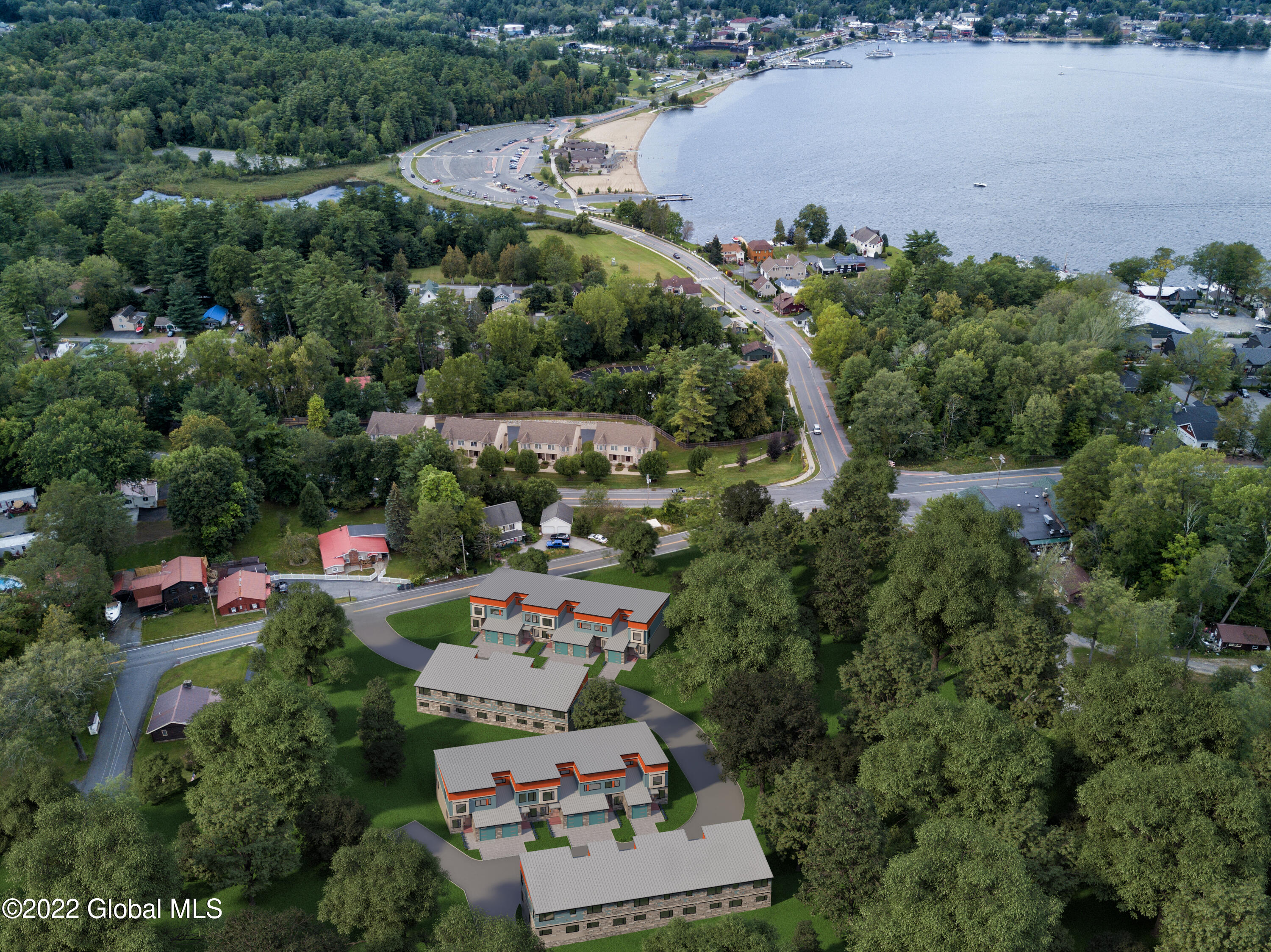 5 Footpath Way Lake George, NY 12845 - Photo 15 of 23 aerial v2