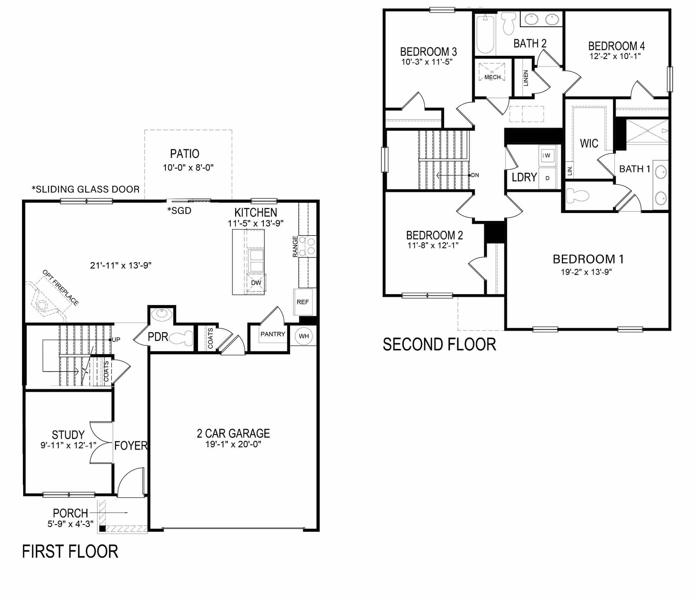 3085 Highline Drive Cleveland, TN 37311 - Photo 36 of 36 Belhaven Floor Plan Horton E