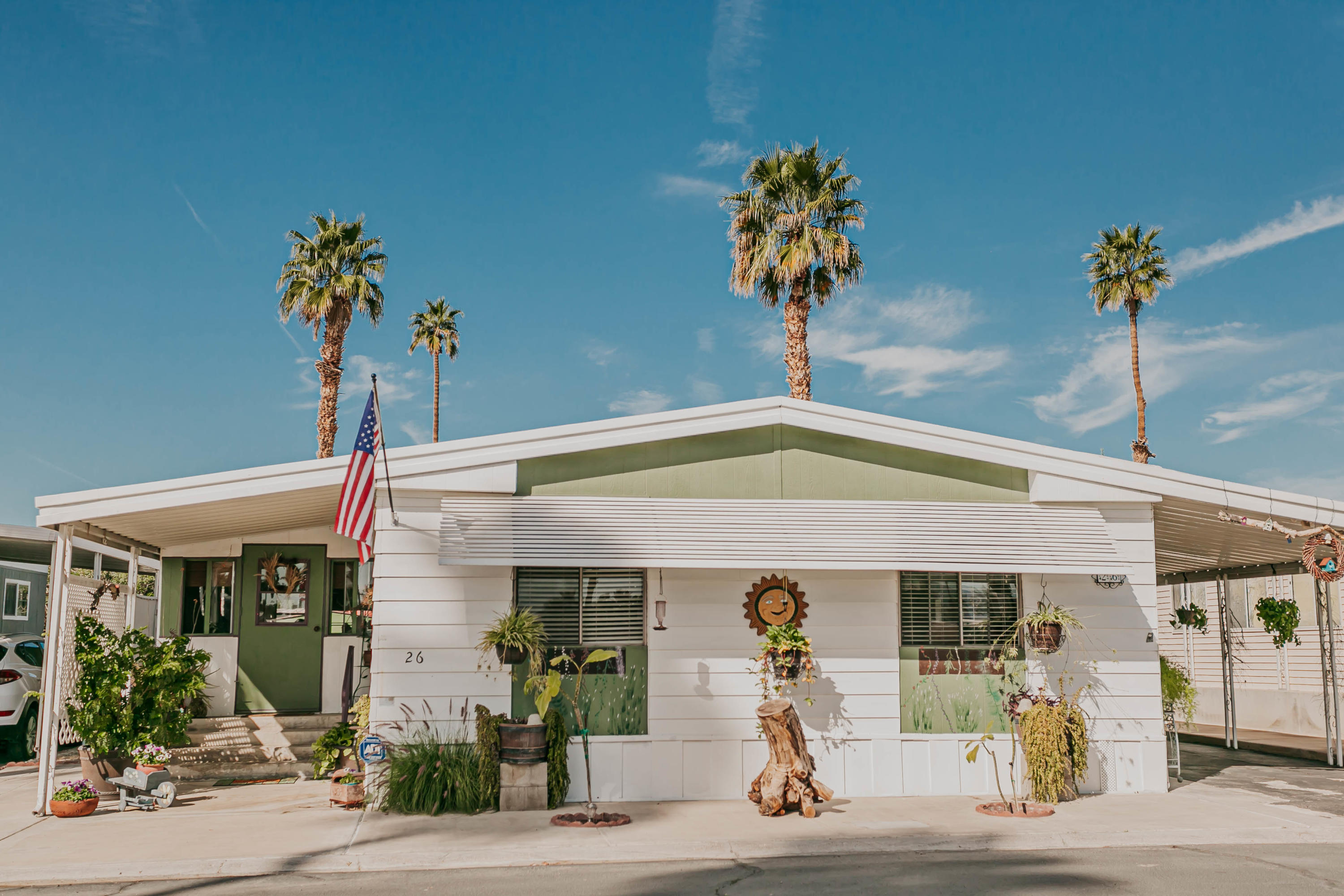 51555 Monroe Street, Unit 26 Indio, CA 92201 - Photo 2 of 54 a front view of a house