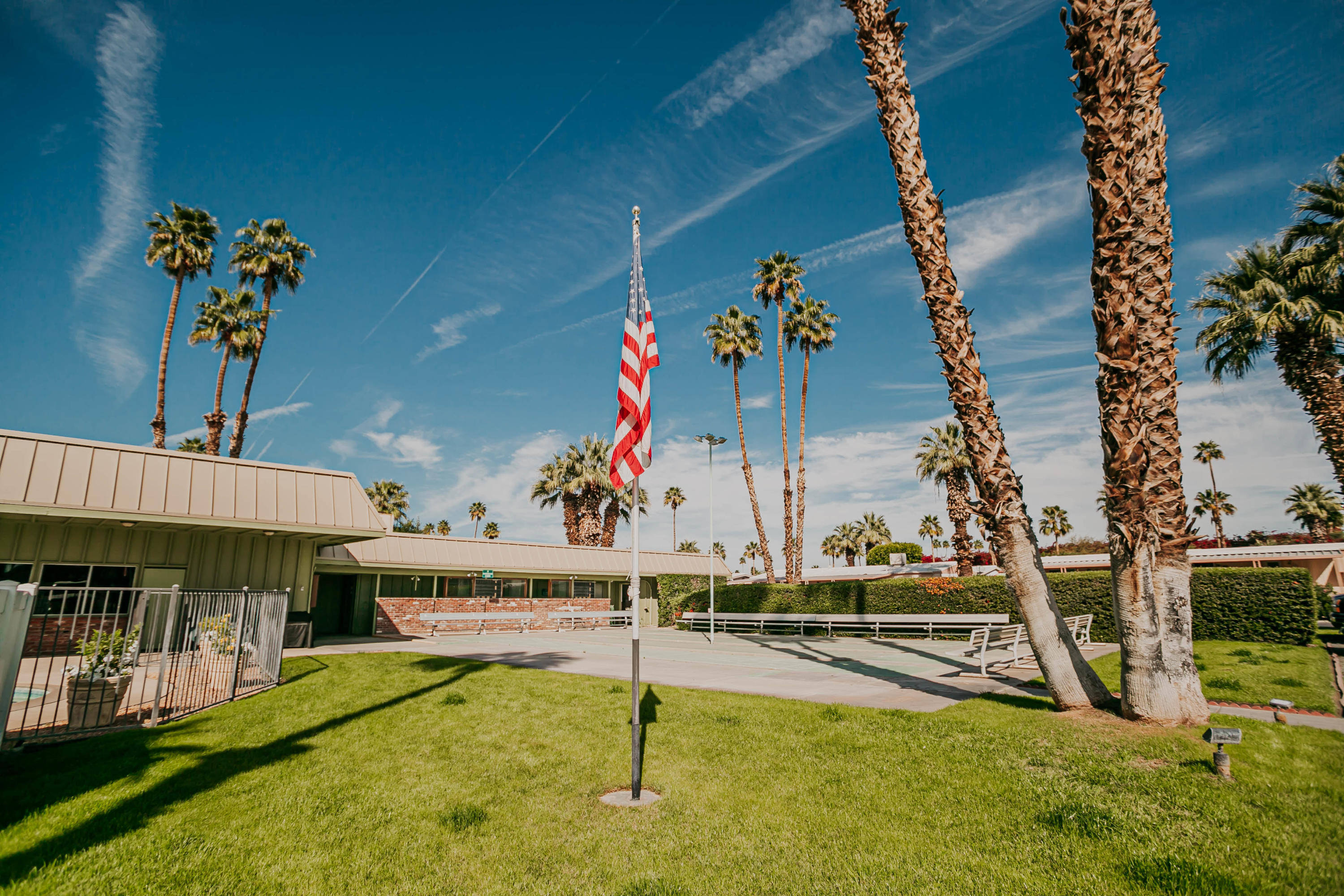51555 Monroe Street, Unit 26 Indio, CA 92201 - Photo 46 of 54 a view of a house with swimming pool