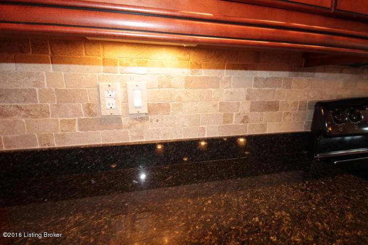10705 Riva Road Louisville, KY 40223 - Photo 14 of 45 Kitchen Granite Counters and the Backsplash