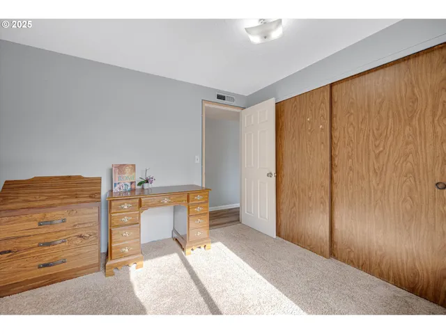 a backyard of a house