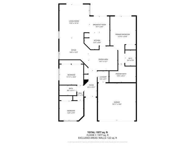 a picture of a floor plan