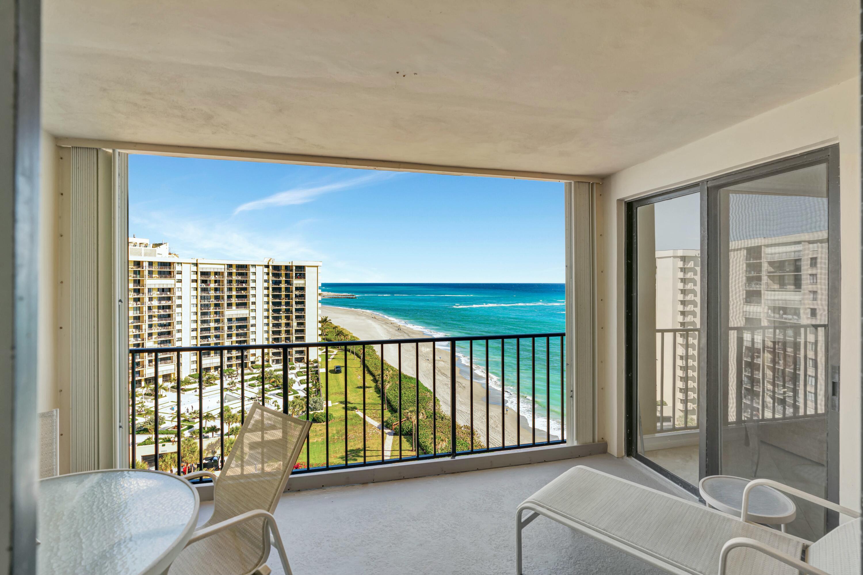100 Ocean Trail Way, Unit 1201 Jupiter, FL 33477 - Photo 3 of 61 Main balcony