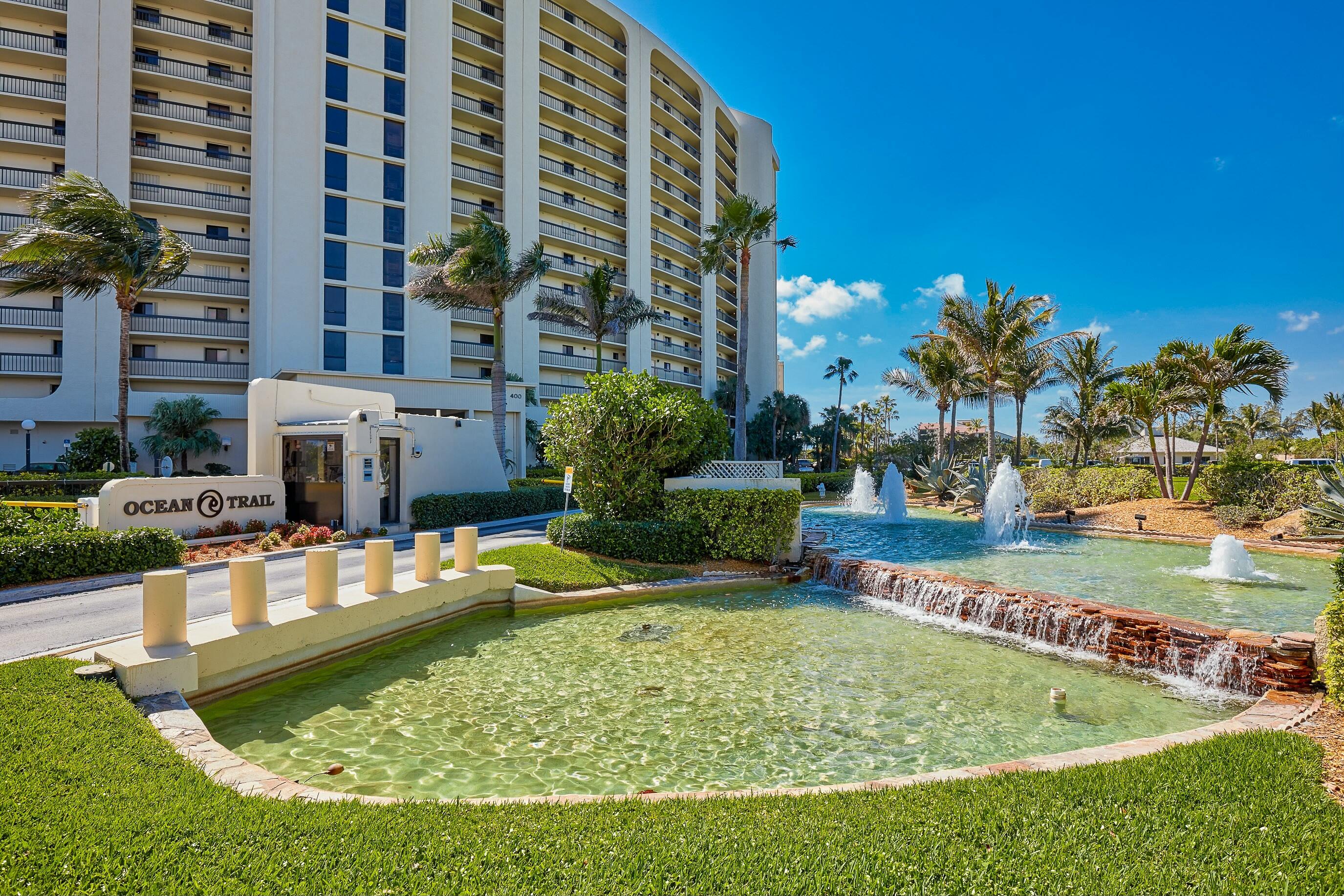 100 Ocean Trail Way, Unit 1201 Jupiter, FL 33477 - Photo 38 of 61 Ocean Trail entrance