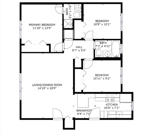$3,500 | 152 Newton Street, Unit 4, Boston, MA 02135