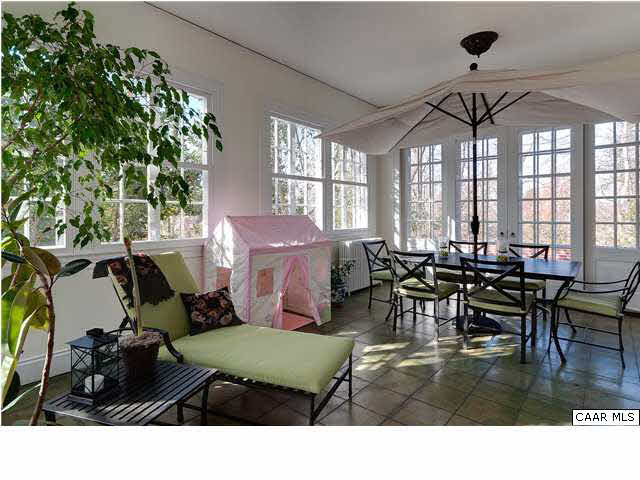 1325 Rugby Road Charlottesville, VA 22903 - Photo 12 of 29 Four seasons sunroom - South facing, double windows, double french doors to terrace