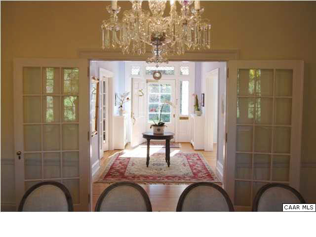 1325 Rugby Road Charlottesville, VA 22903 - Photo 6 of 29 Another view of the formal dining room looking toward the entry hall.
