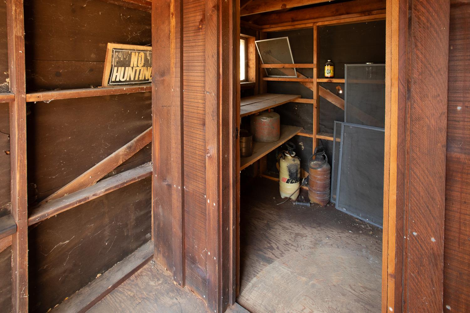 167 Darby Road Bangor, CA 95914 - Photo 55 of 76 Inside garden shed