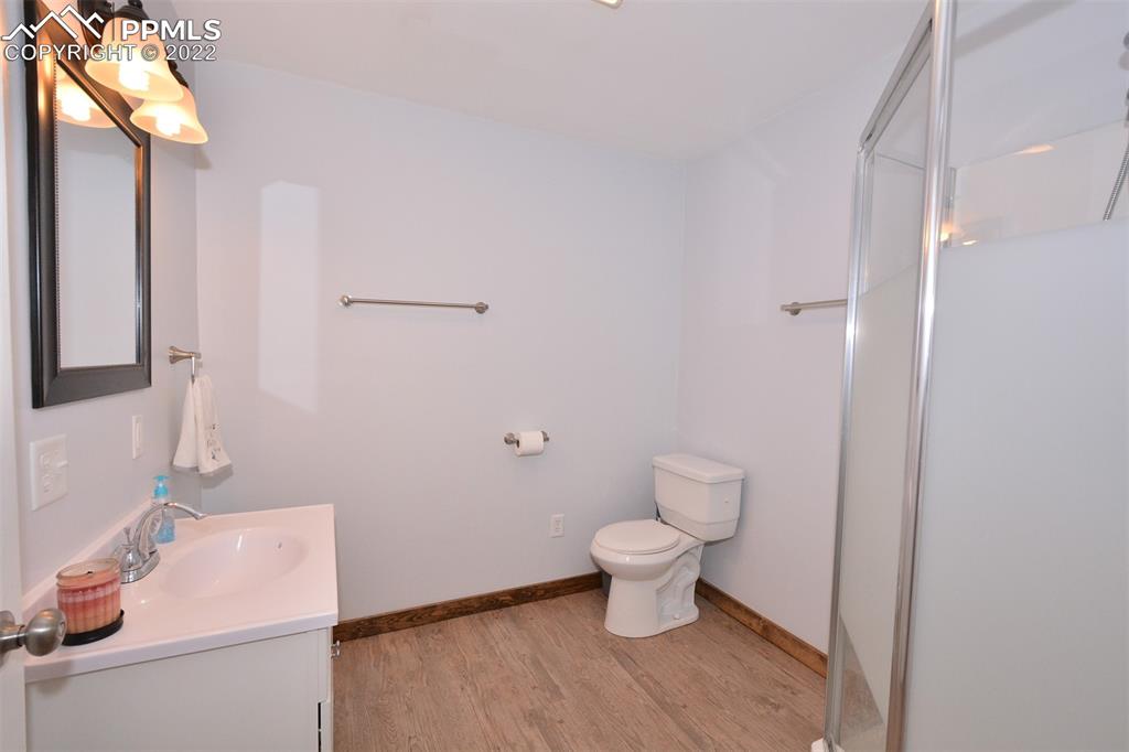 123 Pawutsy Road Florissant, CO 80816 - Photo 24 of 30 a bathroom with a sink and a toilet