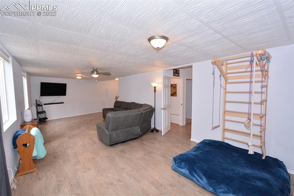 123 Pawutsy Road Florissant, CO 80816 - Photo 26 of 30 a living room with furniture and a flat screen tv