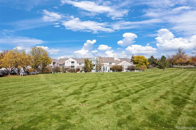 a view of a green field