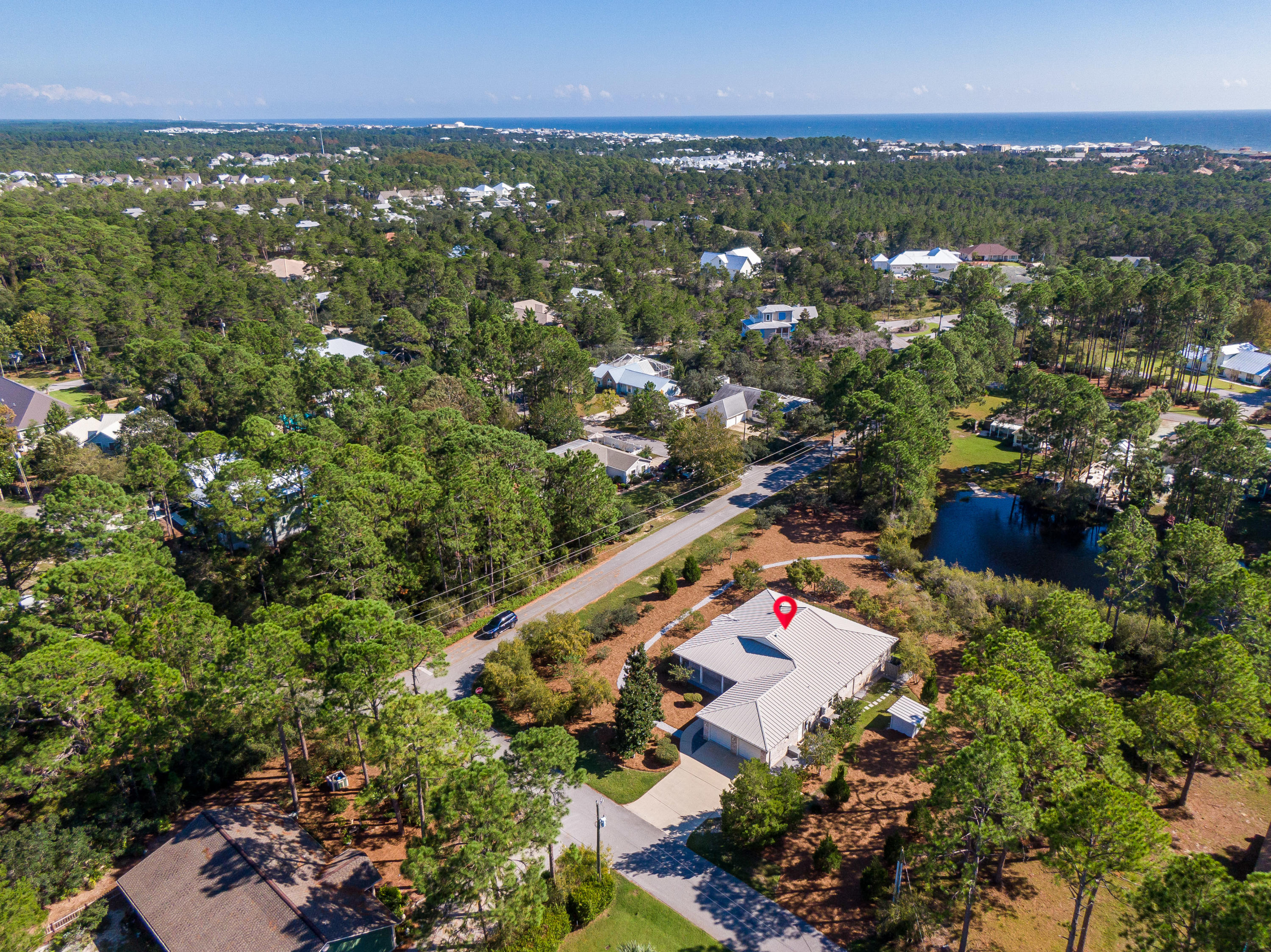 377 Ridge Road Santa Rosa Beach, FL 32459 - Photo 19 of 46 view of city and mountain