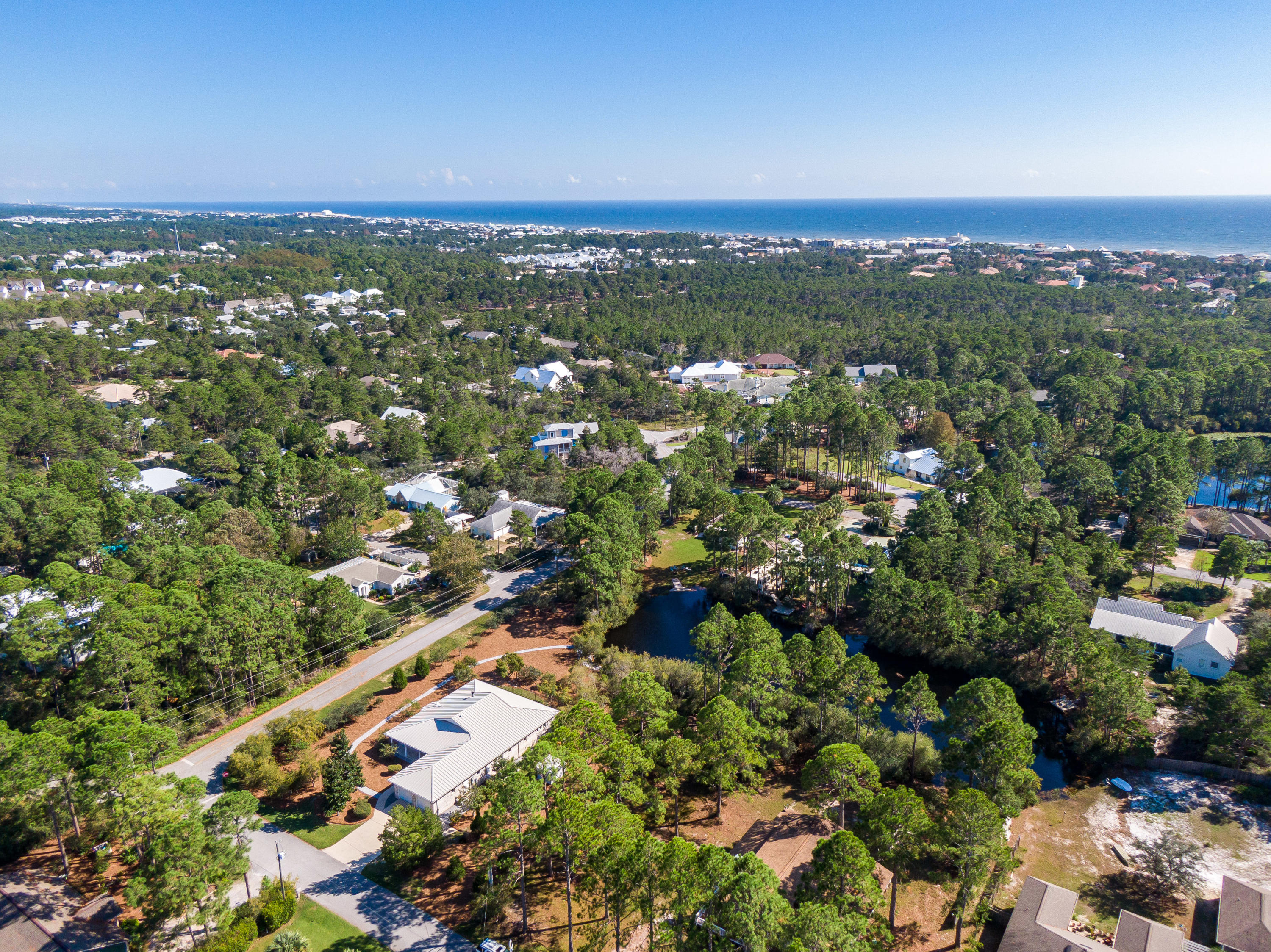 377 Ridge Road Santa Rosa Beach, FL 32459 - Photo 36 of 46 an aerial view of multiple house