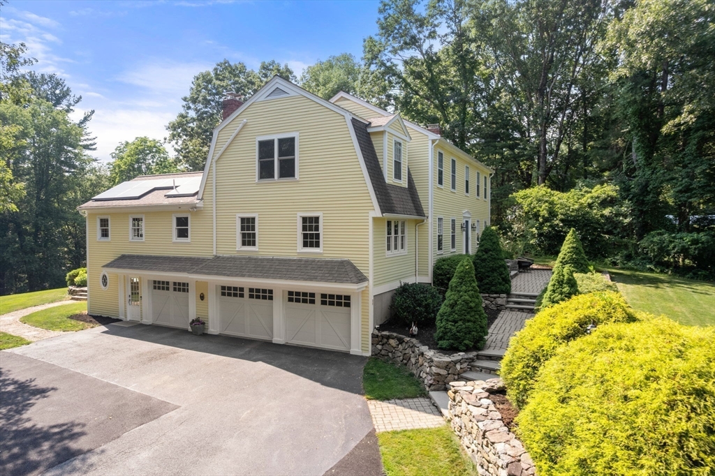 24 Russett Hill Road Sherborn, MA 01770 - Photo 33 of 39 a view of house with swimming pool