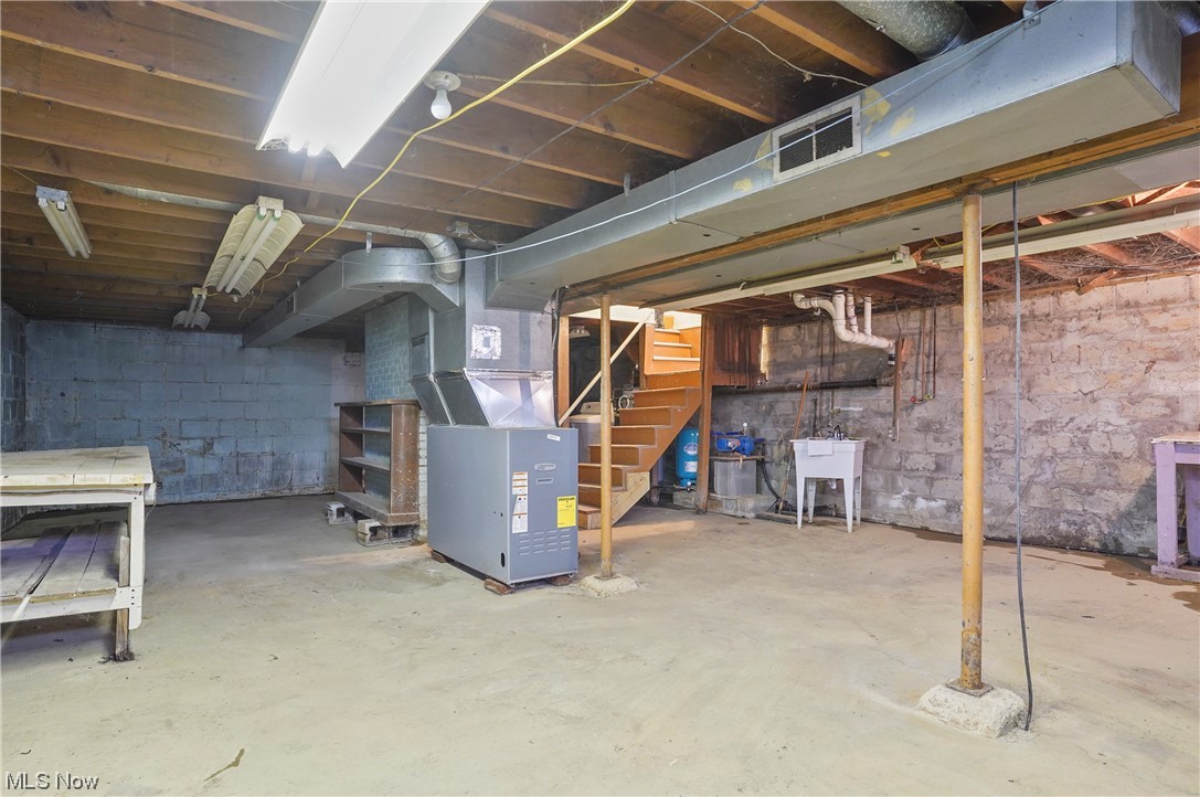 7380 Tallmadge Road Rootstown, OH 44272 - Photo 22 of 23 Basement area