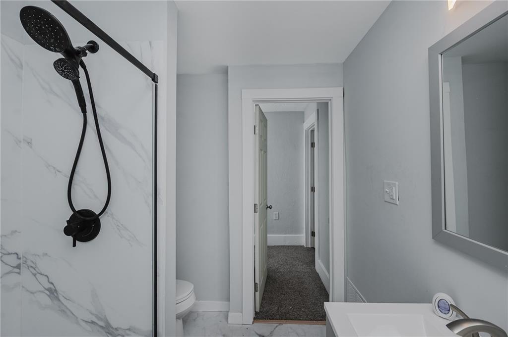 933 Oak Street Indiana, PA 15701 - Photo 20 of 28 a view of a bathroom from a hallway