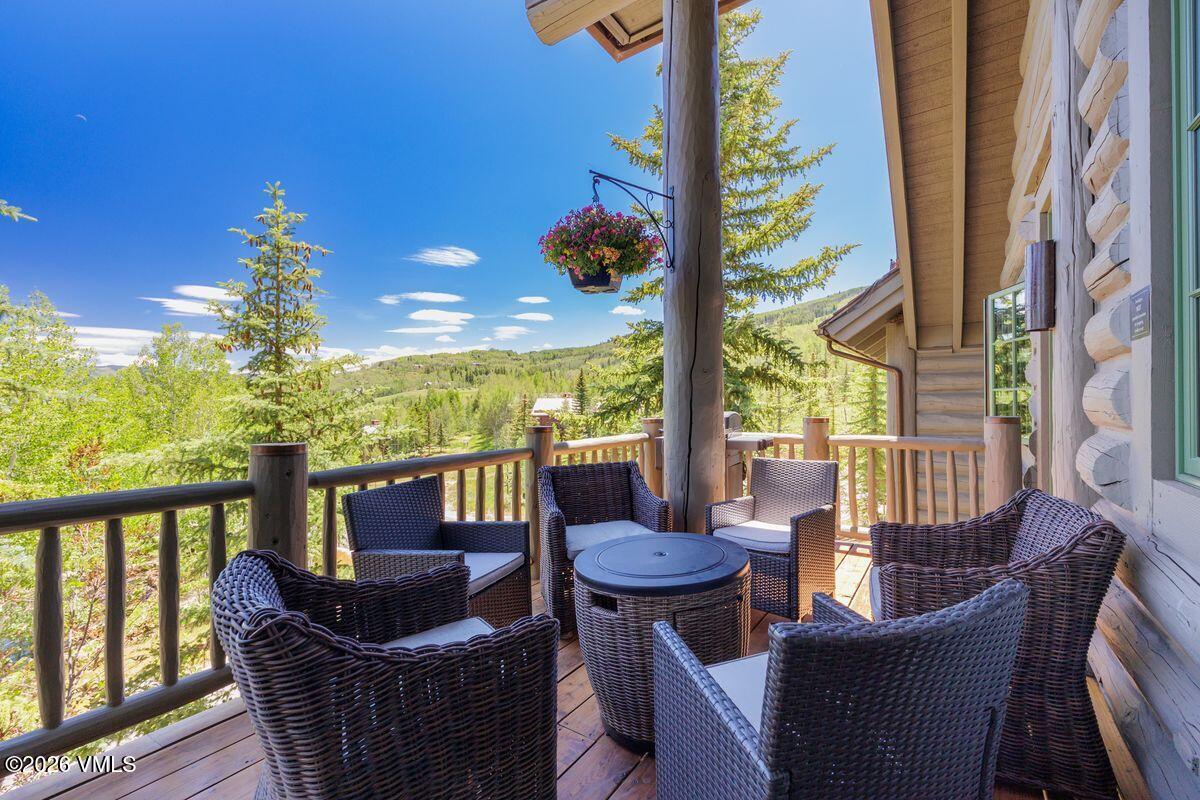 1252 Bachelor Ridge Road, Unit 9 Avon, CO 81620 - Photo 17 of 57 Deck off of kitchen