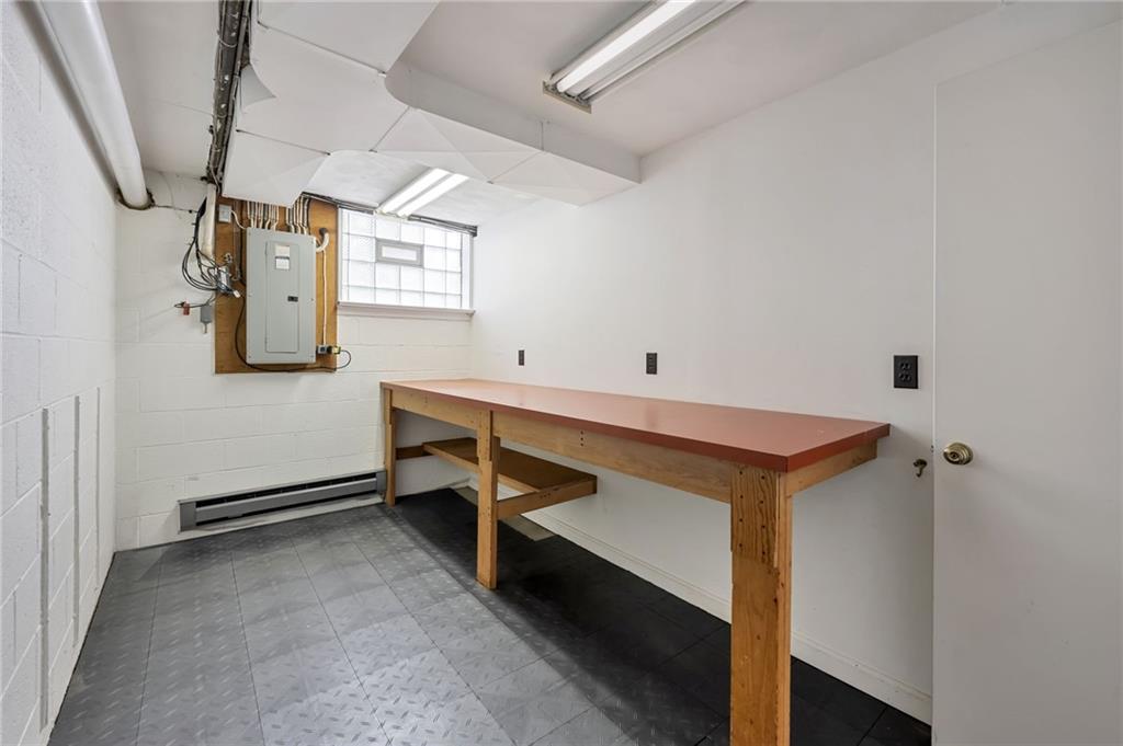 1001 Osage Road Pittsburgh, PA 15243 - Photo 39 of 42 workspace with wooden floor and furniture