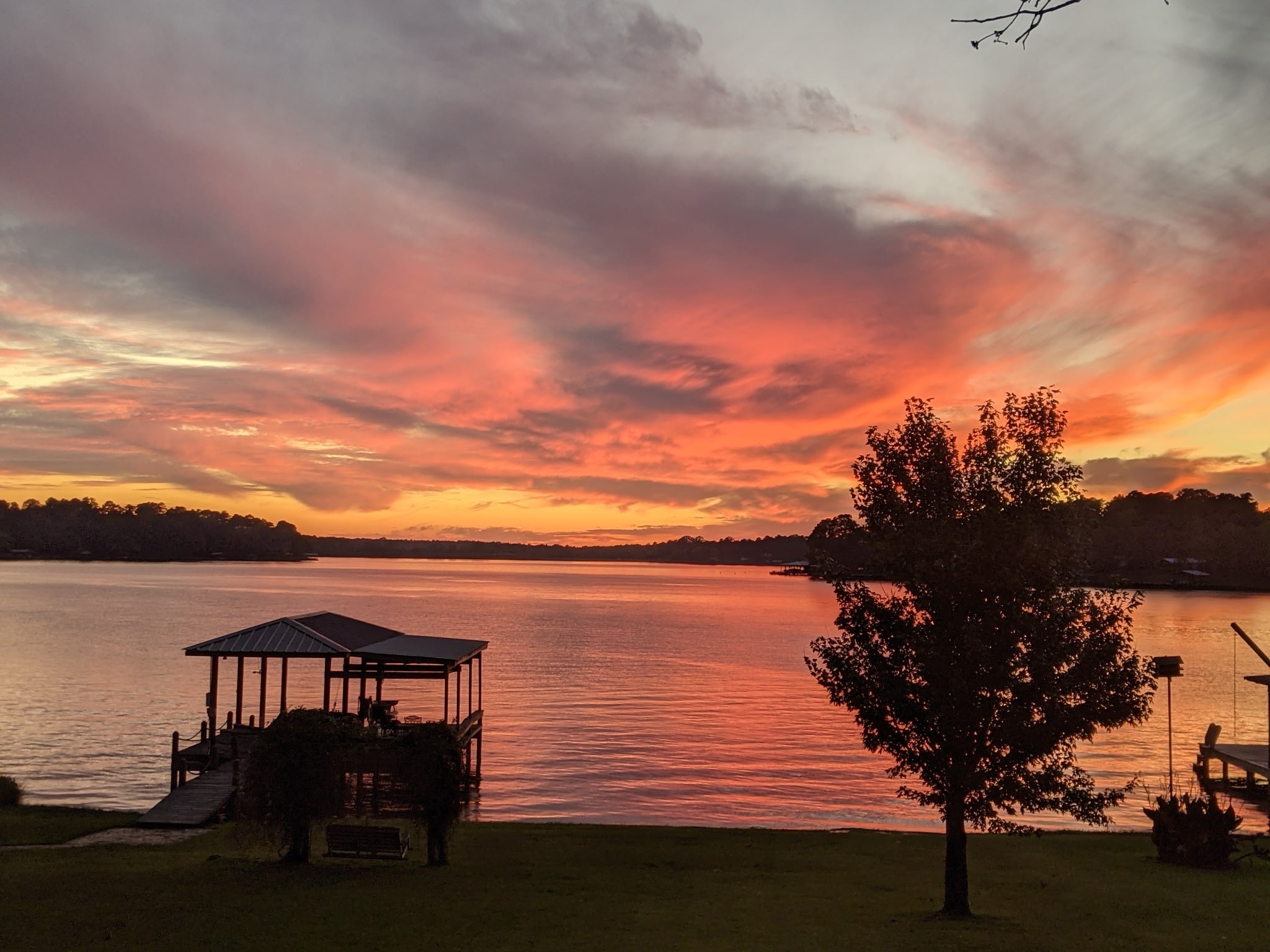 341 Lakeview Drive Grapeland, TX 75844 - Photo 4 of 31 a view of a lake from a balcony